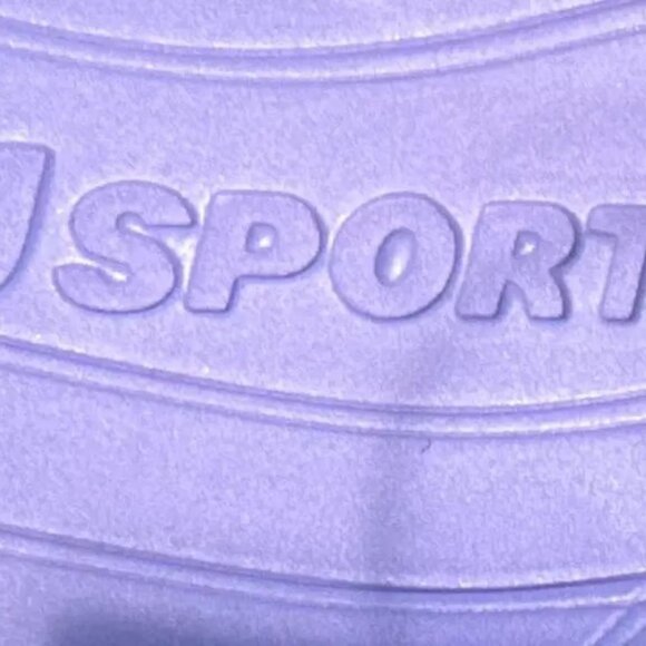 Women's Sandals Size 10 Black and Purple JSport KAIA Adjustable Strap Shoe Comfy - Picture 4 of 6